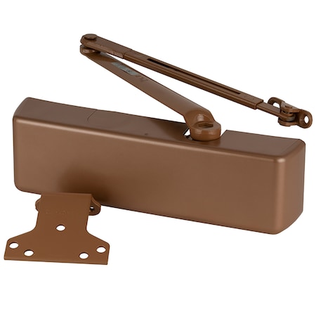 Lcn Manual, Hydraulic, 4040XP Series Surface Mounted Closers, Surface Mounted Closer, Heavy Duty 4040XP-RW/PA RH LTBRZ MC